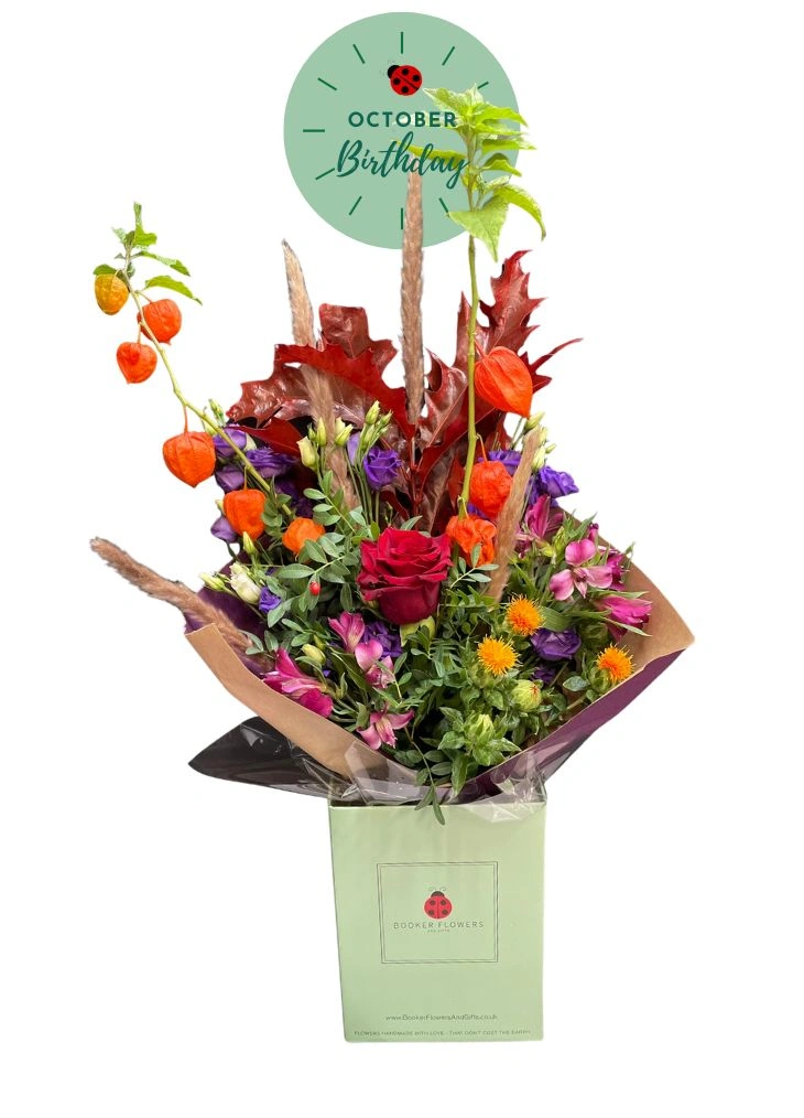 October Birthday Opal Opulence Bouquet