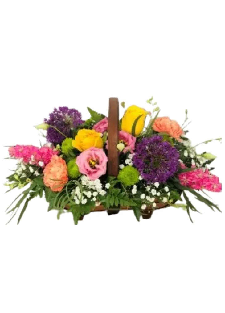 Vibrant Basket of Flowers Vibrant Basket of Flowers