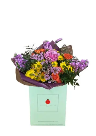 Warm Glow Bouquet in a Box